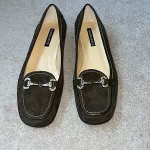 Claudia Ciuti suede bit loafers